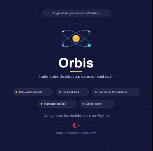 Orbis: Logiciel de gestion pour distributeurs & grossistes (commandes, stock, livraison, facture)