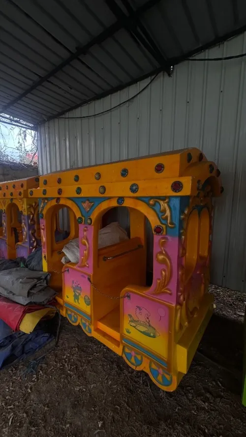 Train éléphant manège
