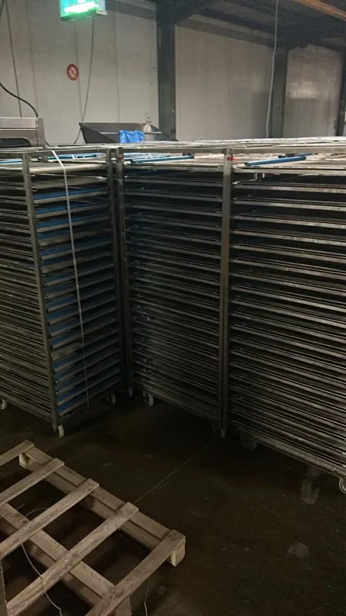 LOT COMPLET de BOULANGERIE INDUSTRIELLE Matériel professionnel Lignes de production complètes 2900 baguettes/heure