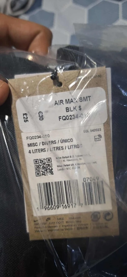 Sacoche nike air max cabat 