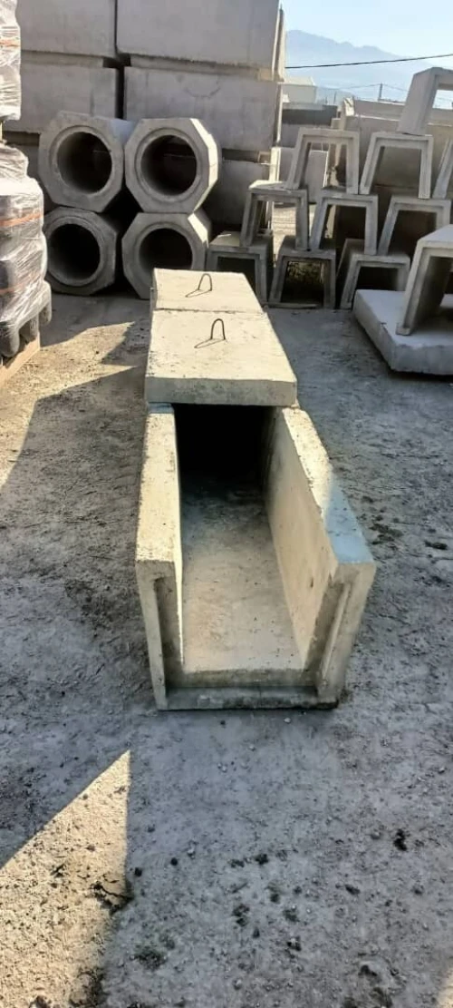Caniveaux préfabriqués en béton قنوات صرف المياه