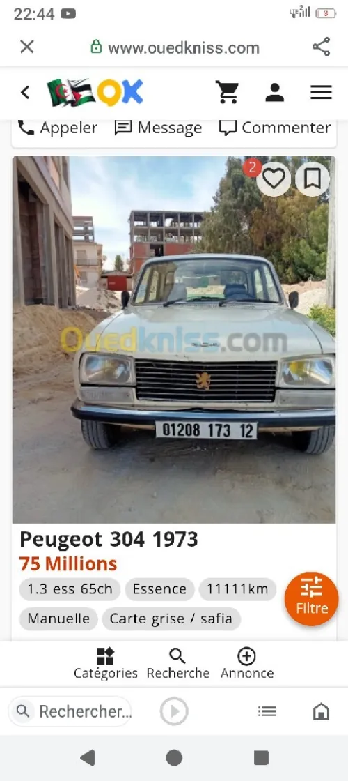 Peugeot 304 1973 304