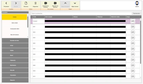 Logiciel de gestion commerciale KUIFLEX COM