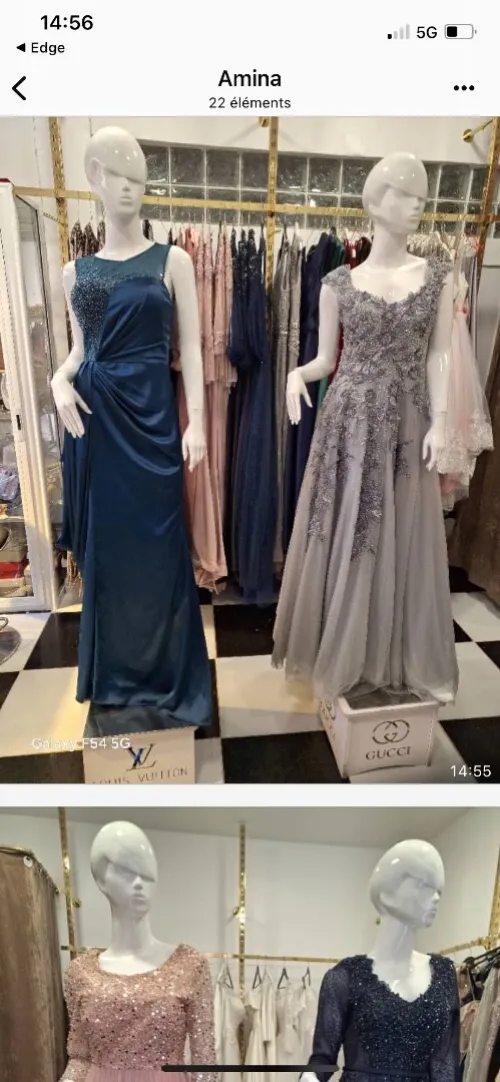 Vendre robes blanches et soirée 
