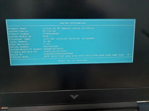 HP VICTUS 15