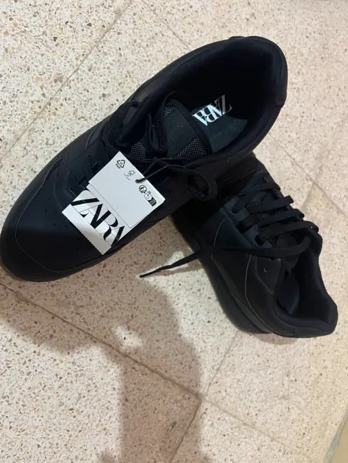 Zara basket homme noir neuf 42