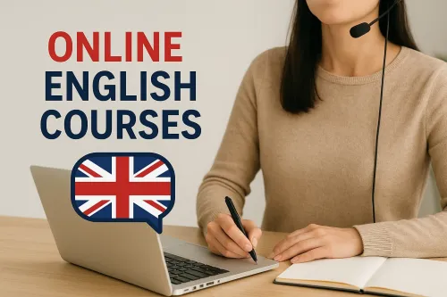 COURS D'ANGLAIS EN LIGNE - Apprenez l'anglais facilement depuis chez vous !