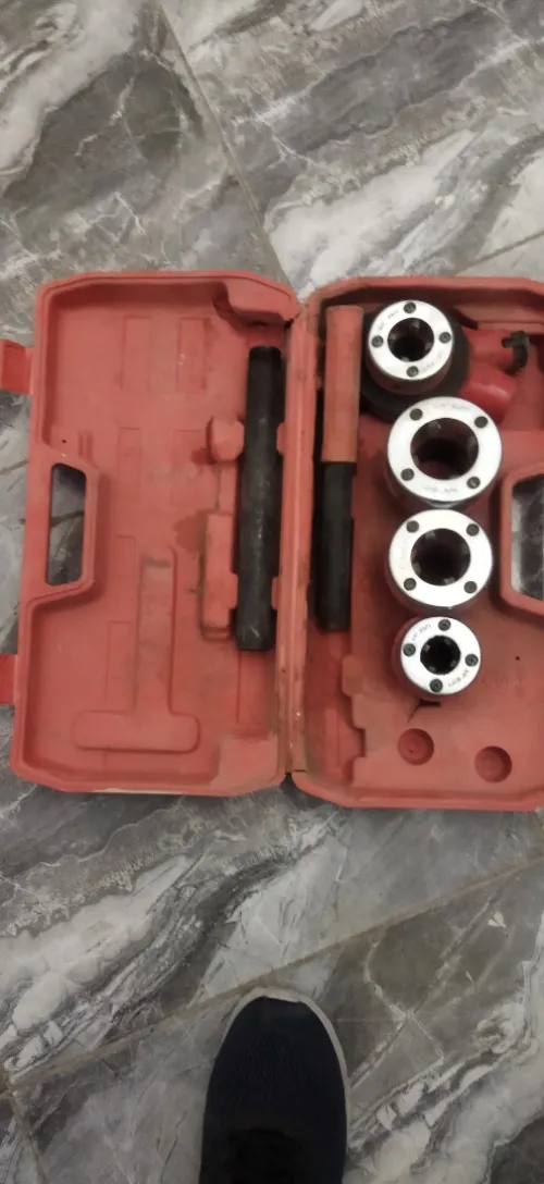 Coffret de filetage de Tuyaux à cliquet - 5 pièces