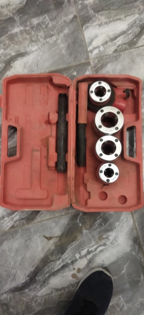 Coffret de filetage de Tuyaux à cliquet - 5 pièces