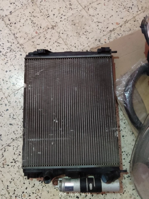 Clim et radiateur jumlé