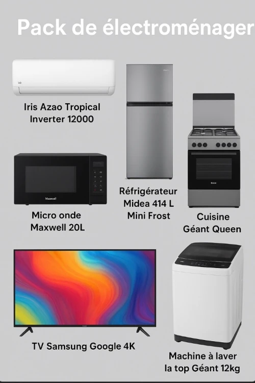 Pack électroménagère 