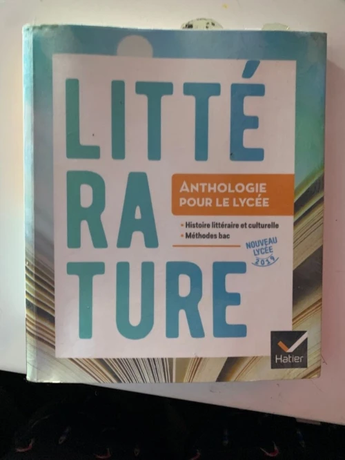 Littérature (Anthologie pour le lycée)