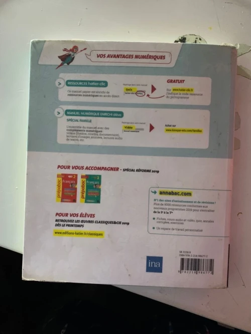 Littérature (Anthologie pour le lycée)