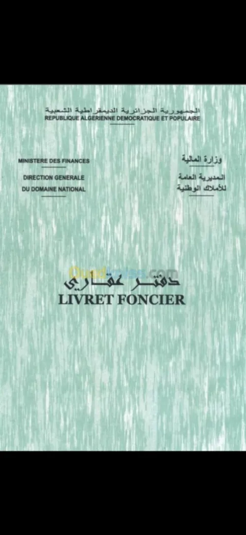 Vente Terrain Tlemcen Ghazaouet