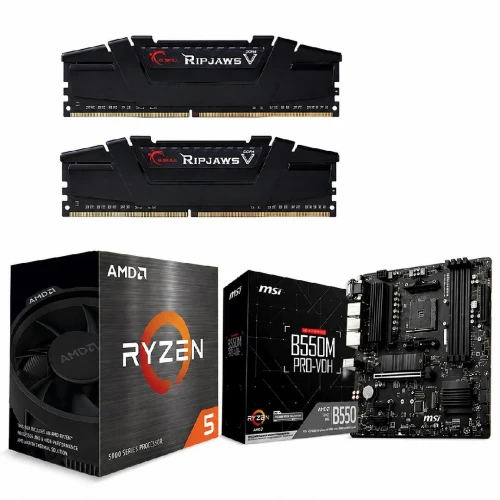 Ryzen 5 5600x+ b550m pro vdh msi + 16gb de ram 3600 gskill