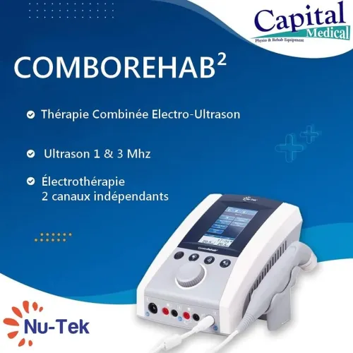 COMBO REHAB2 COMBINÉE ÉLECTRO-ULTRASON NU-TEK