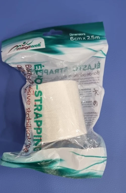 Elasto strapping bande adhésive auto-fixante