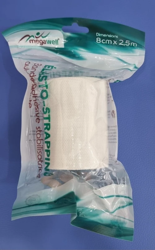 Elasto strapping bande adhésive auto-fixante
