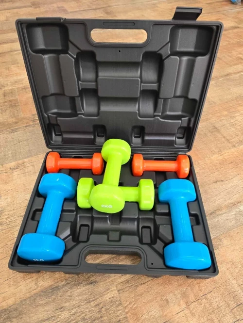 Valise d'haltères 2*1kg/2kg/3Kg