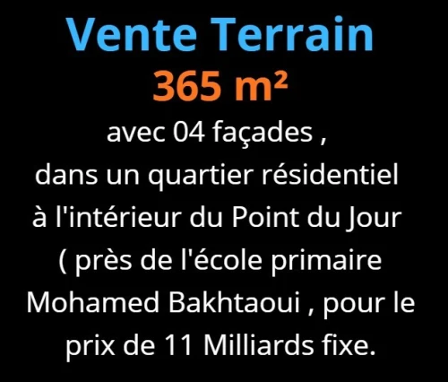 Vente Terrain Oran Oran
