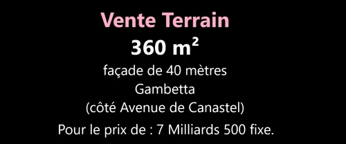 Vente Terrain Oran Oran