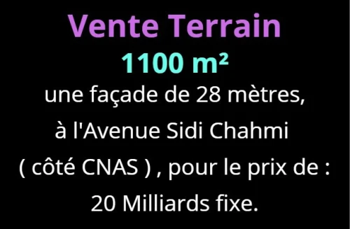 Vente Terrain Oran Oran
