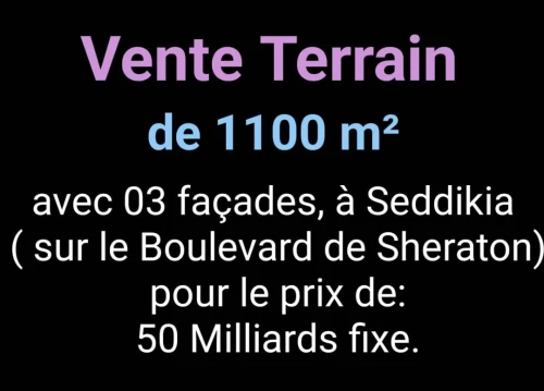 Vente Terrain Oran Oran