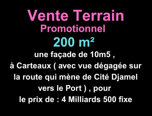 Vente Terrain Oran Oran
