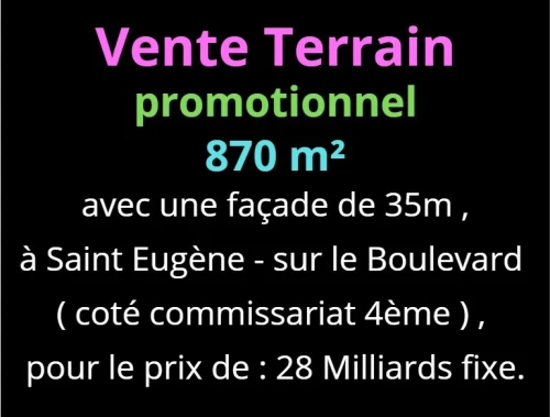Vente Terrain Oran Oran