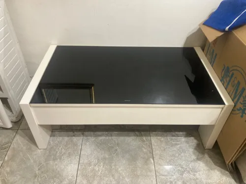 Table salons basse blanche ouvrante malaisienne 