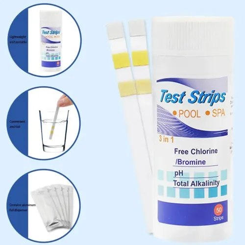 شرائط إختبار الكلور Bandelettes de test de chlore