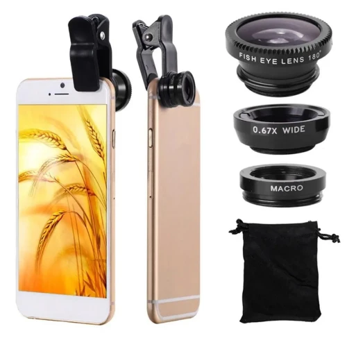 عدسات الهواتف الذكية Lentilles à clip universelles pour smartphones