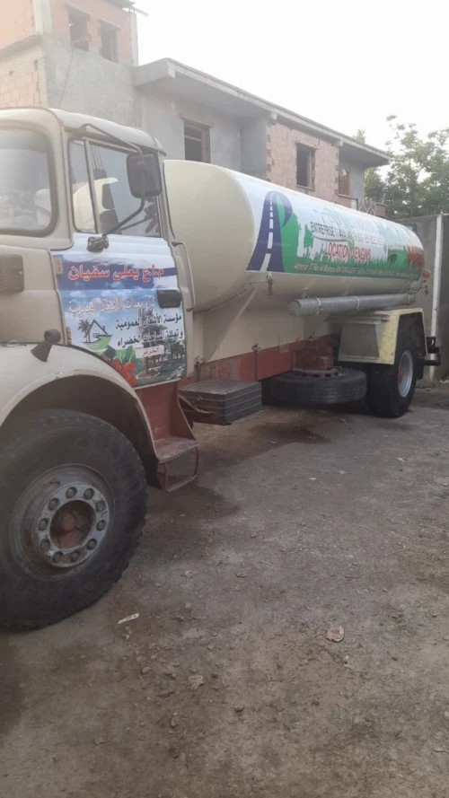 Location camion citerne d'eau potable 🚰 12000L