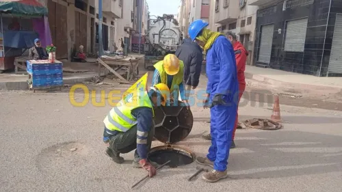 service debouchage de conduite, vidange fosse septique 