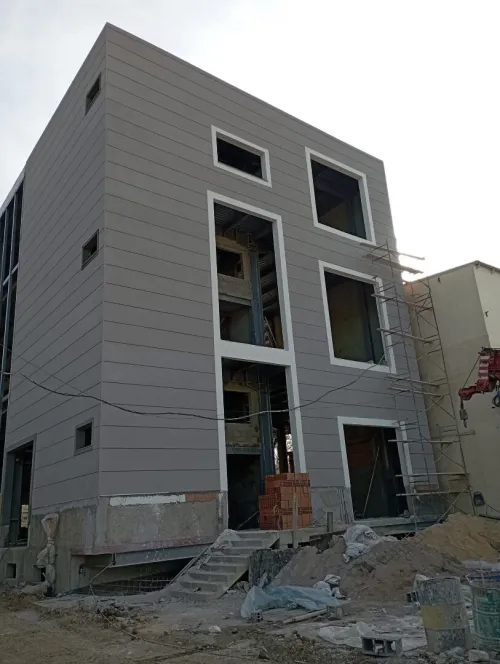 monocouche de façade