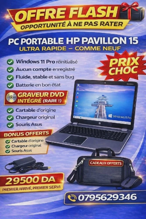 Laptop hp pavillon 15