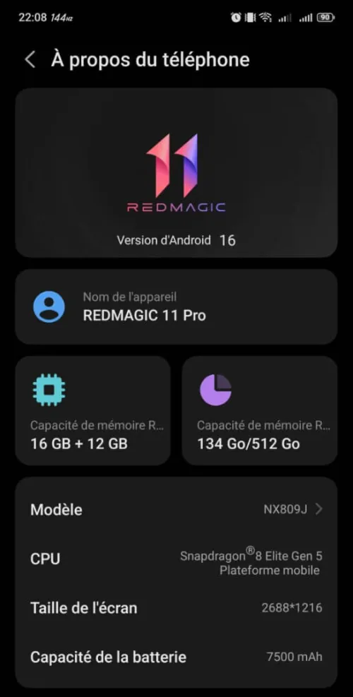 REDMAGIC 11 PRO