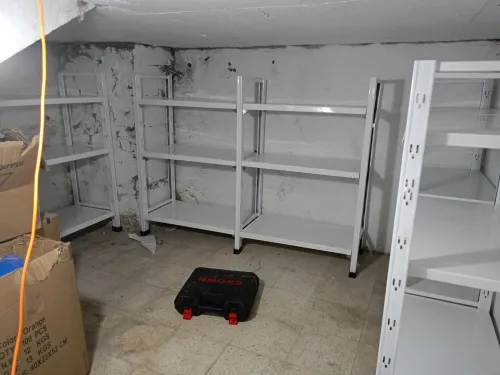 Etagere metallique sur mesure 