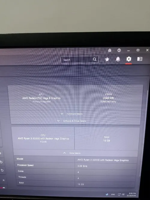 PC Ryzen 3 3200g