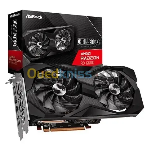 GPU RX 6600 8GB ASROCK NEW IN BUILD ONLY 