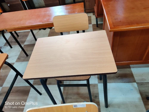 Fabrication et vente chaise table scolaire 