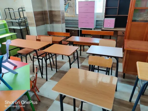 Fabrication et vente chaise table scolaire 