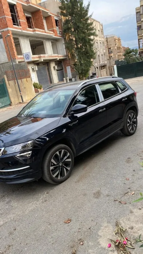 SKODA KAROQ 2025 (blanc et noire) 