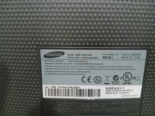 Ecran Samsung SyncMaster