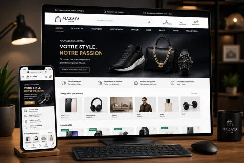 Création de Sites Web & Landing Pages Haut de Gamme pour Développer Votre Activité en Algérie