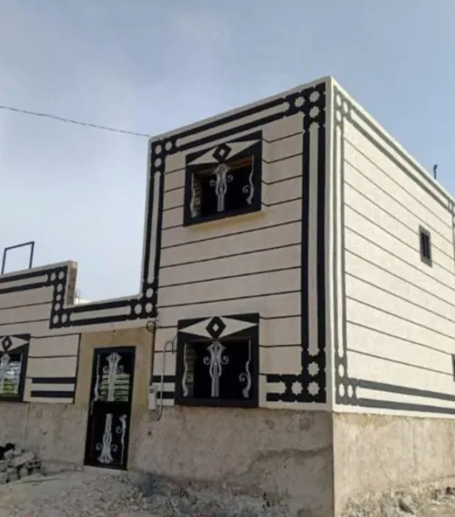 Monocouch façade 