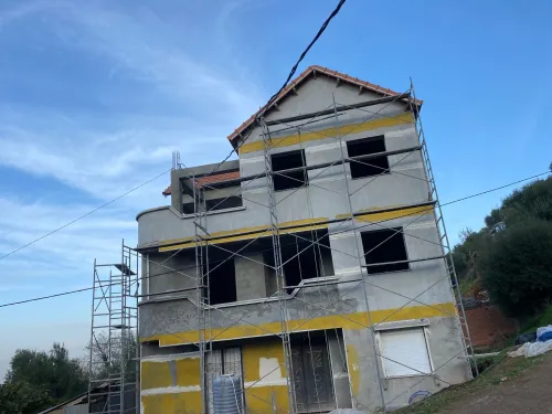 Ravalement extérieur façade monoucouche