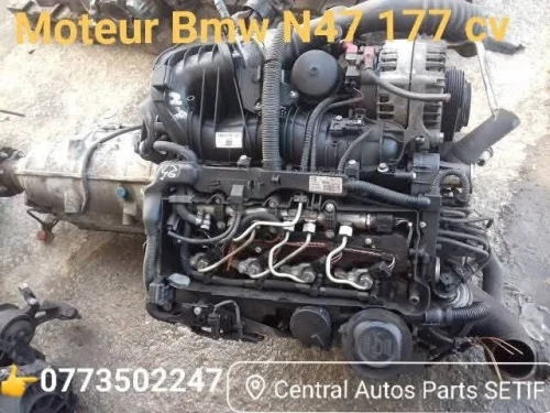MOTEUR BMW N47 177 cv E87 LCI 120 D E90 LCI 320 D 2008 + X1 E84 2.0 X3 E83 LCI