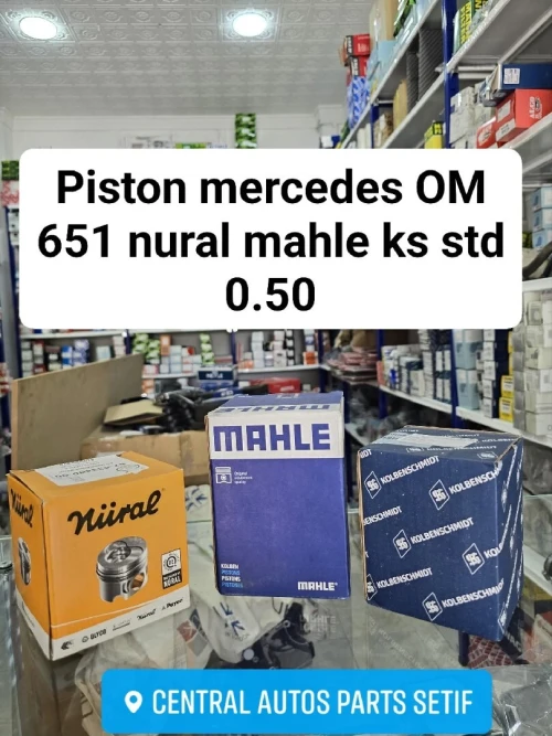 PISTON MERCEDES BENZ OM 651 204 212 GLK ML GLC STD 0.50 KS MAHLE NURAL
