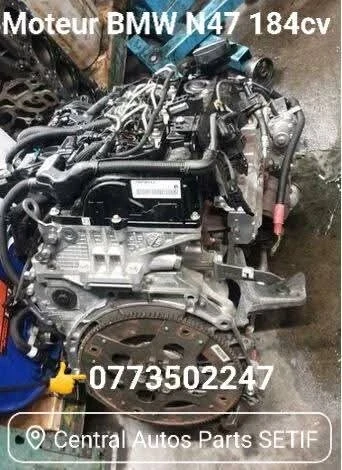MOTEUR BMW N47 2.0 F20 F30 F10 F25 F15 184 CV
